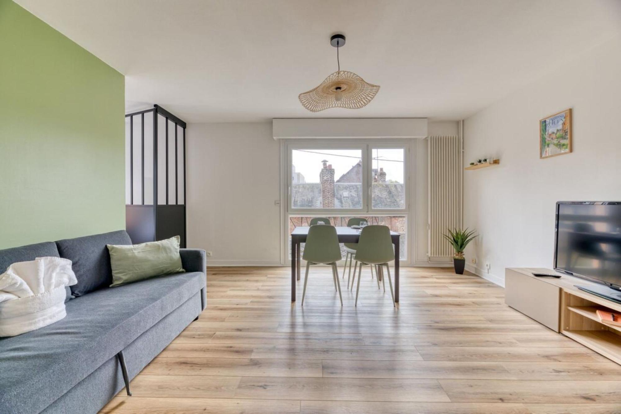 Marine Votre F2 Moderne A Rouen Apartment Exterior photo